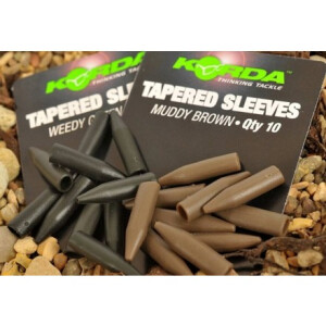 Korda Tapered Silicone Sleeves Green
