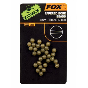 Fox Edges Tapered Bore Beads