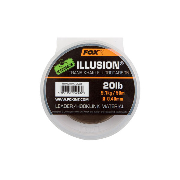 Fox Illusion Trans Khaki Fluorocarbon 20lb