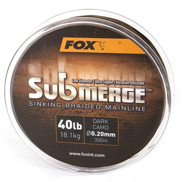 Fox Submerge Dark Camo 40lb 300m