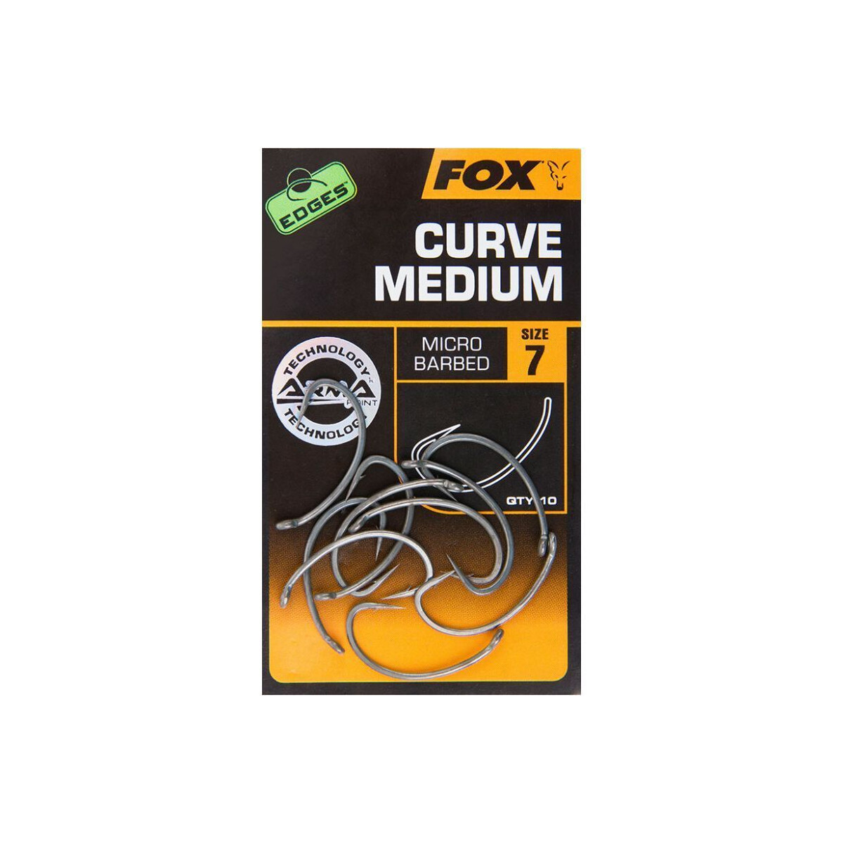 Fox Edges Curve Shank Medium