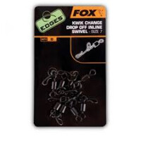 Fox Edges Kwik Change Drop Off Inline Swivel Size 7 x 8