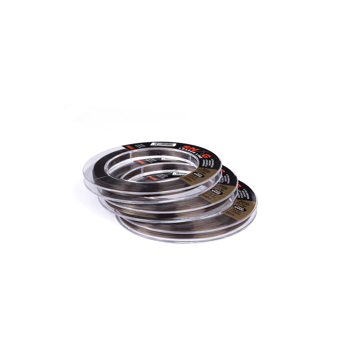 Fox Snag Leader Trans Khaki 40lb (0,57mm)
